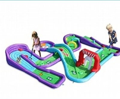 מתקן חדש 2021 מגרש מיני גולף מתנפח דגם 9923