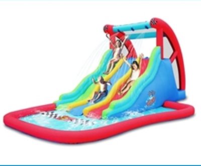 מתקן חדש 2021 מגלשת מים תלת מסלולית דגם 9248