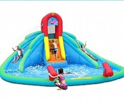 מתקן חדש 2021 פארק מים אוקיינוס כפול כולל מגלשות ותותחי מים דגם 9135