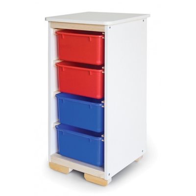 ארון 4 מיכלים שמנת